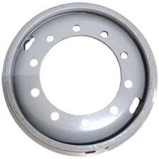 Колесный диск ЧОЗ Грузовой автомобиль 10х20/10х335 D281 ET114 серебристый без вент.